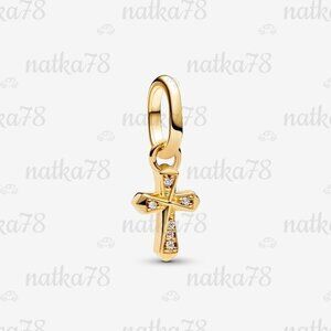 Pandora Sparkling Cross Mini Dangle Charm